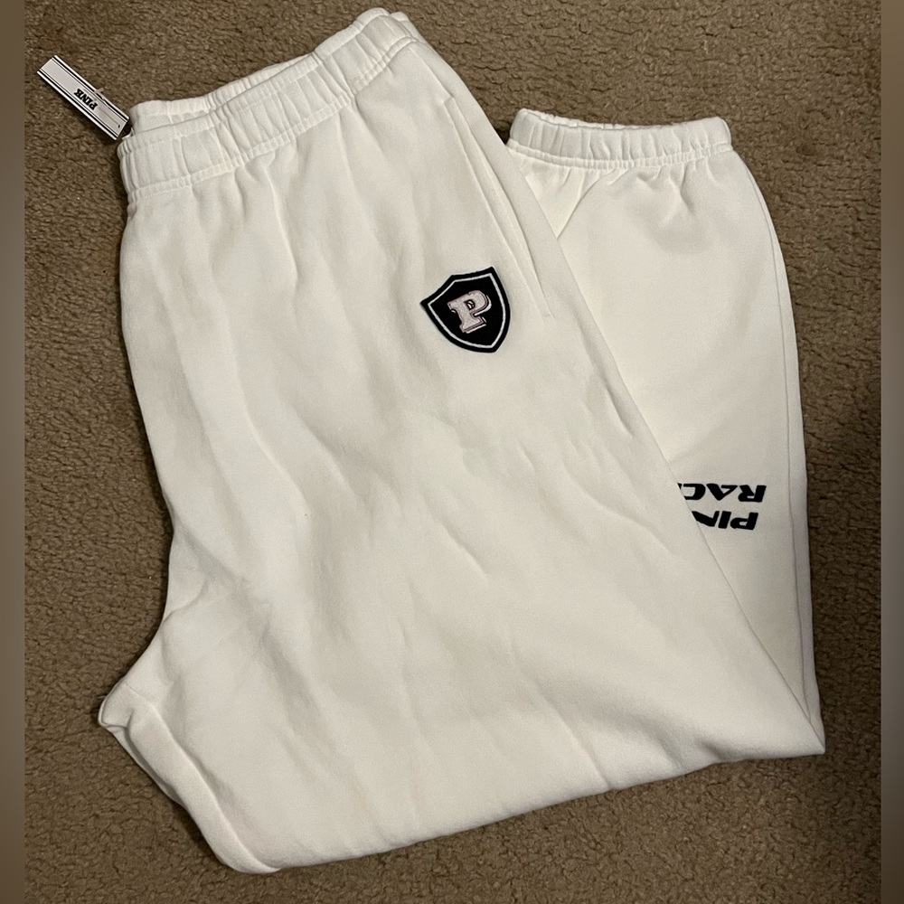 Ivy Fleece Relaxed Sweatpants | PINK